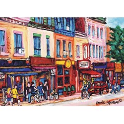 Ravensburger (19624) - Carole Spandau: "St. Laurent, Montreal" - 1000 piezas