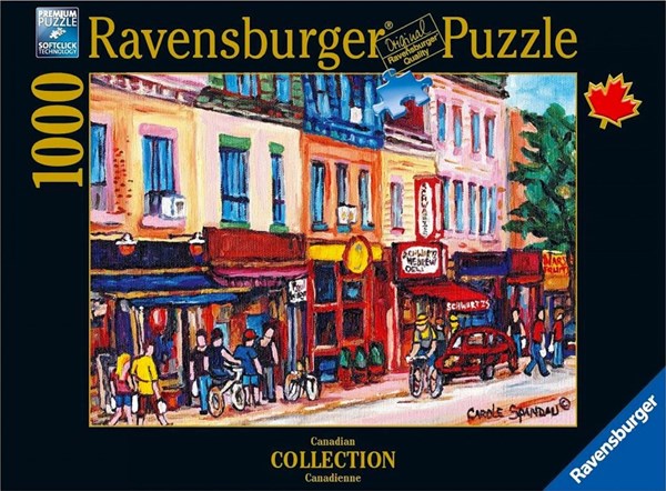 Ravensburger (19624) - Carole Spandau: "St. Laurent, Montreal" - 1000 piezas