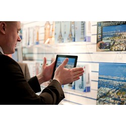 Ravensburger (19302) - "Above The Roofs Of Paris" - 1000 piezas