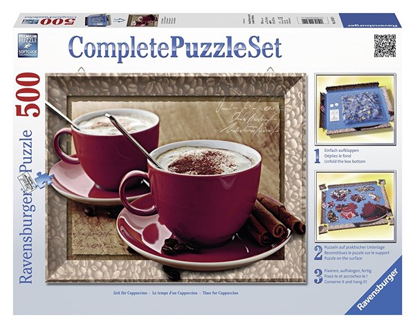 Ravensburger (14892) - "Time for Cappuccino" - 500 piezas