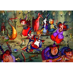 Grafika (T-00553) - François Ruyer: "The Witches Festival" - 2000 piezas