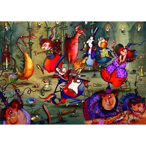 Grafika (T-00553) - François Ruyer: "The Witches Festival" - 2000 piezas