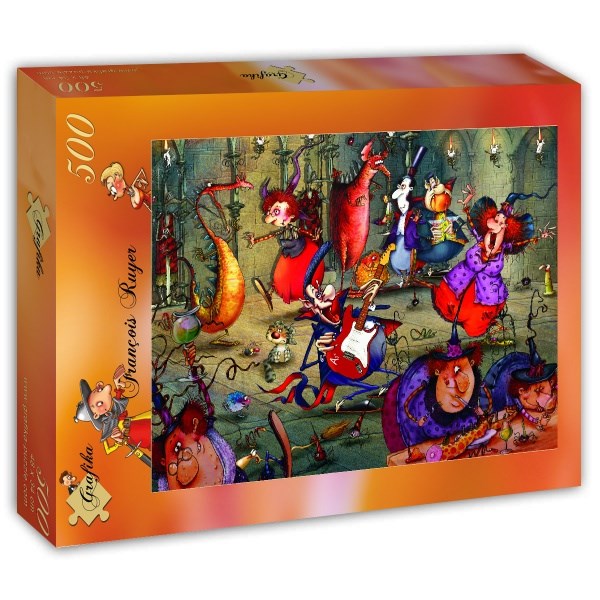 Grafika (T-00556) - François Ruyer: "The Witches Festival" - 500 piezas