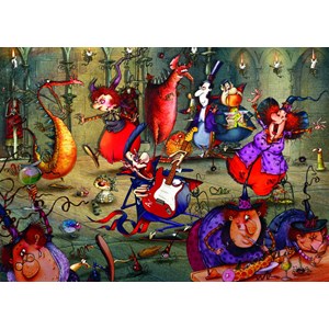 Grafika (T-00556) - François Ruyer: "The Witches Festival" - 500 piezas