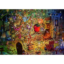 Grafika (T-00564) - François Ruyer: "Witch" - 500 piezas