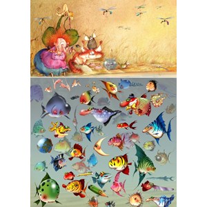 Grafika (T-00566) - François Ruyer: "Witch" - 1500 piezas