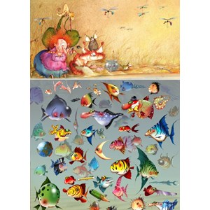 Grafika (T-00568) - François Ruyer: "Witch" - 500 piezas