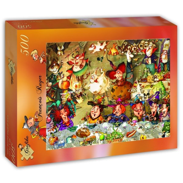 Grafika (T-00576) - François Ruyer: "Witches" - 500 piezas