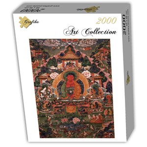Grafika (T-00600) - "Buddha Amitabha in His Pure Land of Suvakti" - 2000 piezas