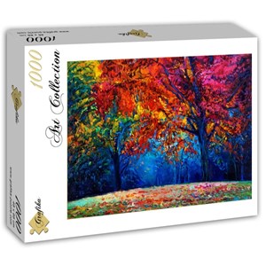 Grafika (T-00616) - "Autumn Forest" - 1000 piezas