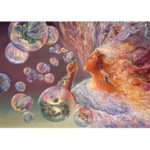 Grafika (T-00626) - Josephine Wall: "Bubble Flower" - 500 piezas