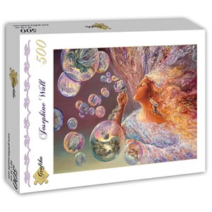 Grafika (T-00626) - Josephine Wall: "Bubble Flower" - 500 piezas