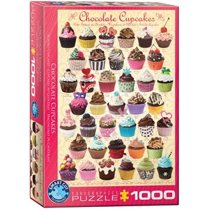 Eurographics (6000-0587) - "Chocolate Cupcakes" - 1000 piezas