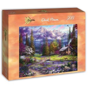 Grafika (T-00717) - Chuck Pinson: "Inspiration of Spring Meadows" - 500 piezas