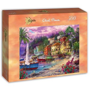 Grafika (T-00721) - Chuck Pinson: "On Golden Shores" - 500 piezas