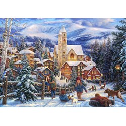 Grafika (T-00722) - Chuck Pinson: "Sledding To Town" - 2000 piezas