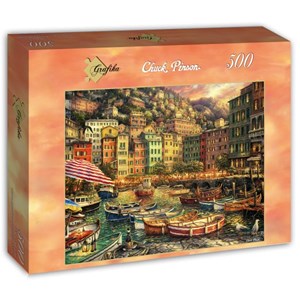 Grafika (T-00733) - Chuck Pinson: "Vibrance of Italy" - 500 piezas