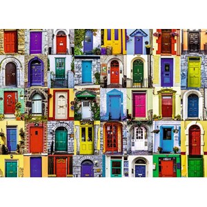 Ravensburger (19524) - "Doors of the World" - 1000 piezas