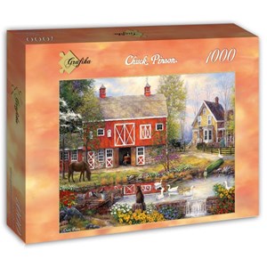 Grafika (T-00761) - Chuck Pinson: "Reflections On Country Living" - 1000 piezas