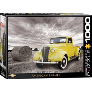 Eurographics (6000-0666) - "1937 Chevy Pick-up American Farmer" - 1000 piezas