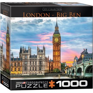 Eurographics (8000-0764) - "London, Big Ben" - 1000 piezas