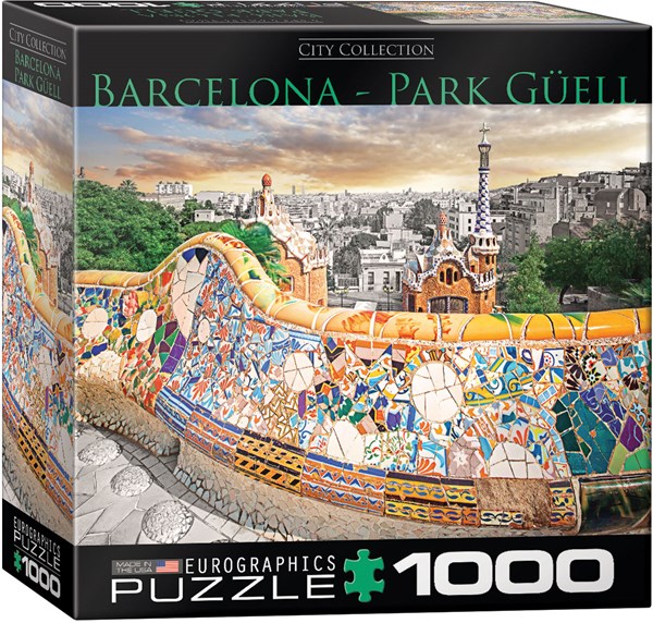 Eurographics (8000-0768) - "Barcelona Park Güell" - 1000 piezas