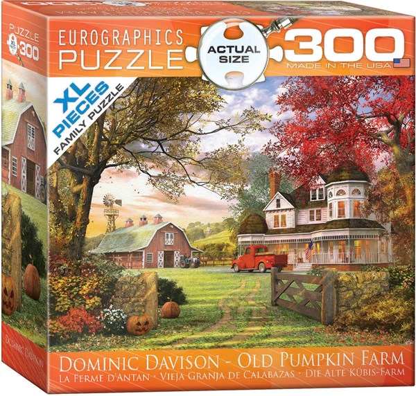 Eurographics (8300-0694) - Dominic Davison: "Old Pumpkin Farm" - 300 piezas