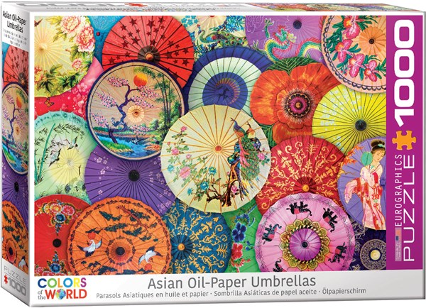 Eurographics (6000-5317) - "Asian Oil Paper Umbrellas" - 1000 piezas