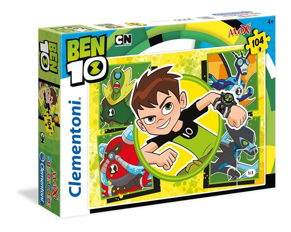 Clementoni (23717) - "Ben 10" - 104 piezas