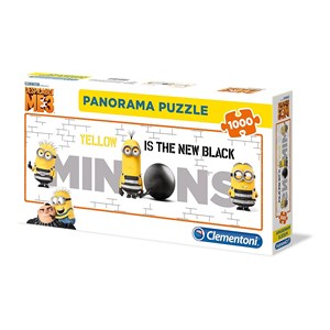 Clementoni (39443) - "Minions, Yellow is the New Black" - 1000 piezas