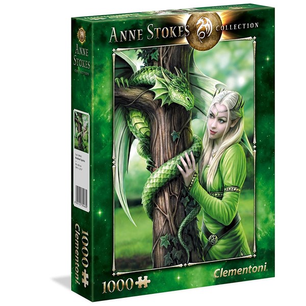 Clementoni (39463) - Anne Stokes: "Connected Spirits" - 1000 piezas