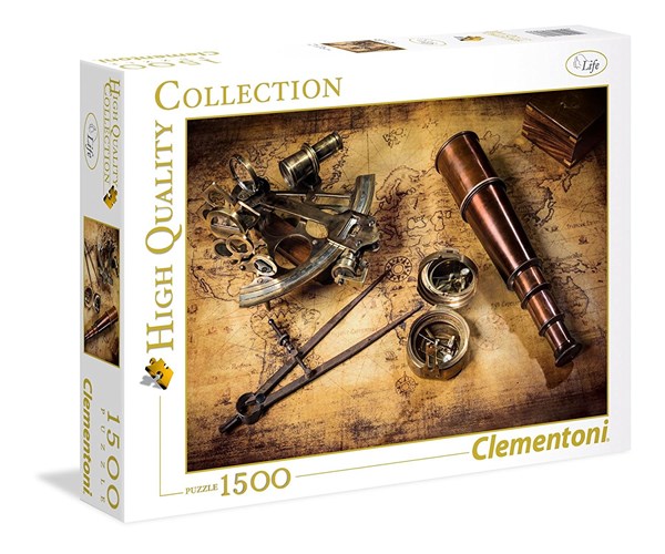 Clementoni (31808) - "Course on the Treasure" - 1500 piezas