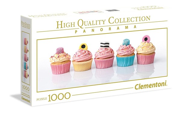 Clementoni (39425) - "Licorice Cupcakes" - 1000 piezas