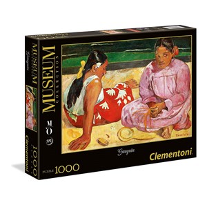Clementoni (39433) - Paul Gauguin: "Women from Tahiti on the Beach" - 1000 piezas
