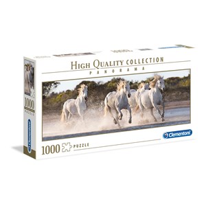 Clementoni (39441) - "Horses" - 1000 piezas