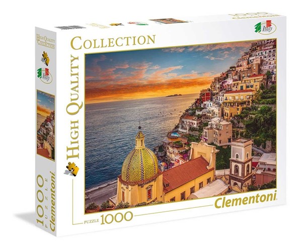 Clementoni (39451) - "Positano, Italy" - 1000 piezas