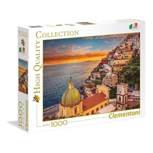Clementoni (39451) - "Positano, Italy" - 1000 piezas