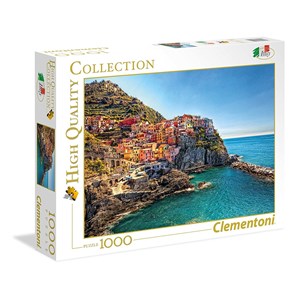 Clementoni (39452) - "Manarola Cinque Terre Italy" - 1000 piezas