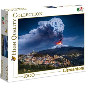 Clementoni (39453) - "Etna, Italy" - 1000 piezas