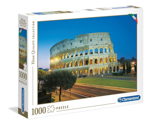 Clementoni (39457) - "Coliseum, Roma" - 1000 piezas