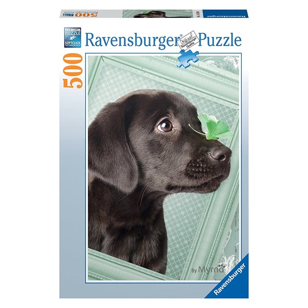 Ravensburger (14194) - "Lucky Puppy" - 500 piezas