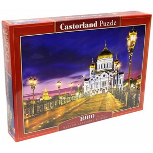 Castorland (C-103355) - "Cathedral of Christ the Saviour, Moscow" - 1000 piezas