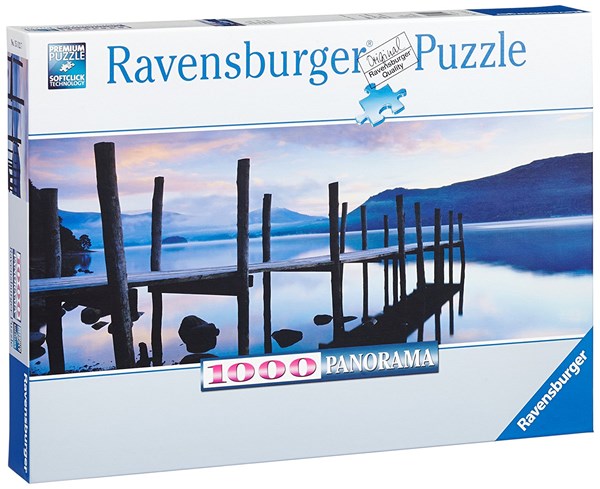 Ravensburger (15112) - "Idyll at Sea Panoramic" - 1000 piezas