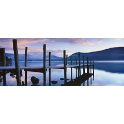 Ravensburger (15112) - "Idyll at Sea Panoramic" - 1000 piezas