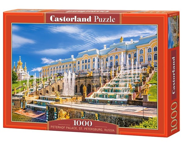 Castorland (C-103102) - "Peterhof Palace, St. Petersburg, Russia" - 1000 piezas