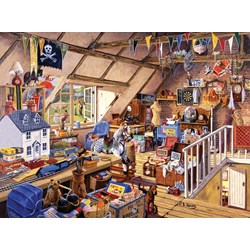 Ravensburger (19272) - "Grandma's Attic" - 1000 piezas