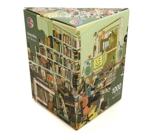 Heye (29412) - "Kozyndan, Puzzleworld" - 1000 piezas