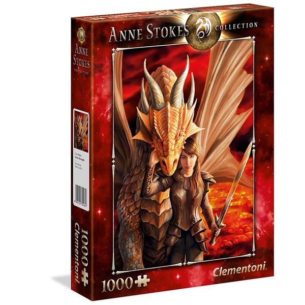 Clementoni (39464) - Anne Stokes: "Inner Strength" - 1000 piezas