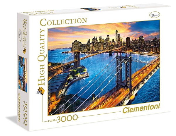 Clementoni (33546) - "New York" - 3000 piezas