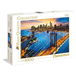 Clementoni (33546) - "New York" - 3000 piezas